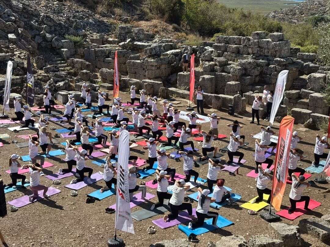 Ortaca’da Spor ve Tarih Kaunos Antik Kenti’nde Buluştu 3